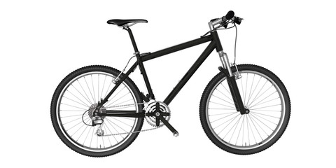 Fototapeta premium carbonbike vor weiß v3