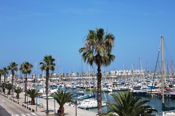 Fototapeta premium Port de Barcelone