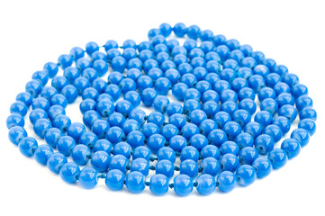 blue beads