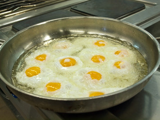 Fried eggs