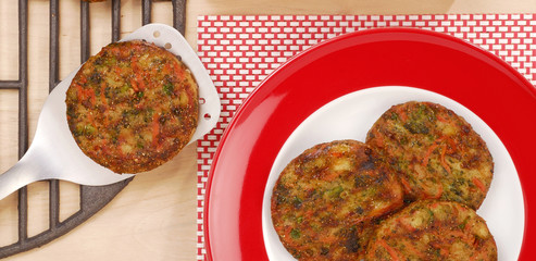 gegrillte gemüselaibchen