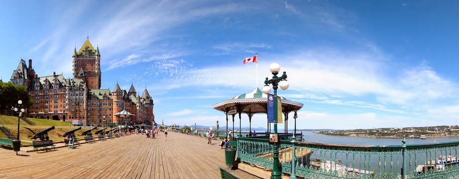 Ch&acirc;teau de Frontenac, Quebec.