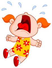 Crying girl