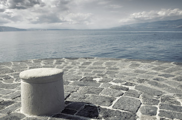 Naklejka premium Old pier
