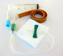 matériel pour prélèvement sanguin