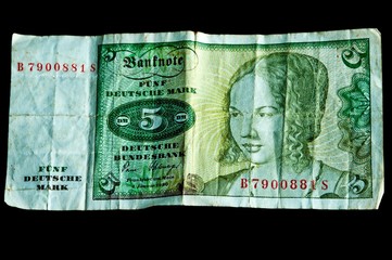 5 Deutsche Mark Banknote