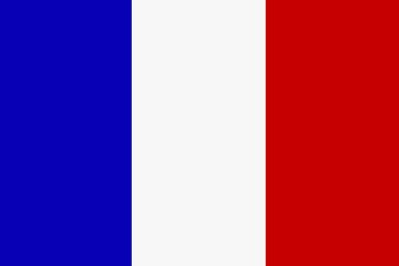 Nationalflagge Frankreich