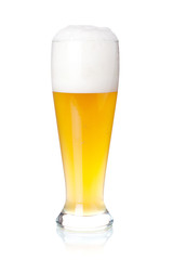 White beer in glass