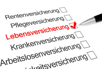 Lebensversicherung