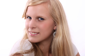 Naklejka premium young lady IV
