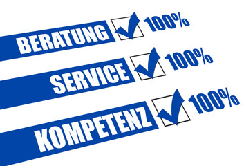 Beratung Service Kompetenz