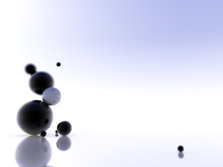 design from sphere isolated white