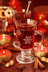 Hot drink for winter and Christmas