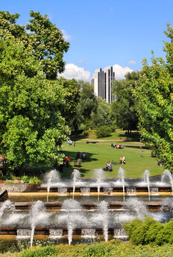Hamburg - Park im Zentrum