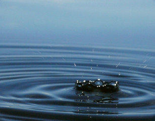 water macro