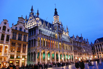 Fototapeta premium The Maison du Roi - Brussels, Belgium
