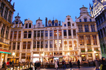 Fototapeta na wymiar Grand Place - Bruksela, Belgia