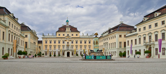 Fototapeta na wymiar Pałac Ludwigsburg