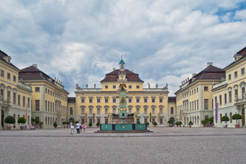 Fototapeta na wymiar Pałac Ludwigsburg