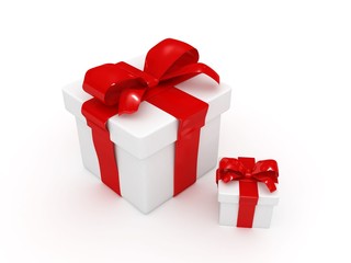 3d gift isolated