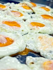 Close up eggs