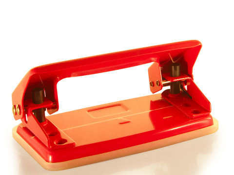 Red office punch.
