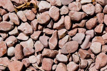 detalle de suelo de piedras