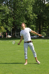 Obraz premium Spass im Park