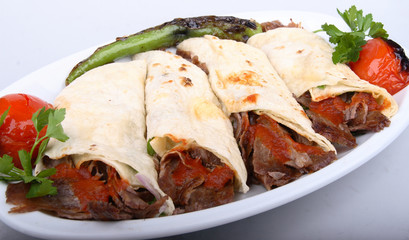 doner kebab wrap