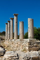 Ruins at the Sanctuary of Apollon Ylatis, Cyprus