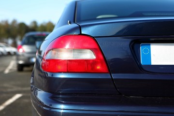 arri&egrave;re de voiture