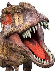 Obraz premium tyrannosaurus close-up
