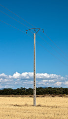 Pylône électrique - énergie durable