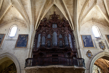 Órgano en la iglesia de San Pedro, Arcos de la Frontera