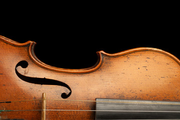 Violin close-up