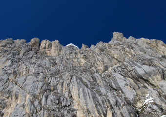Corno Piccolo's winter wall, Abruzzo