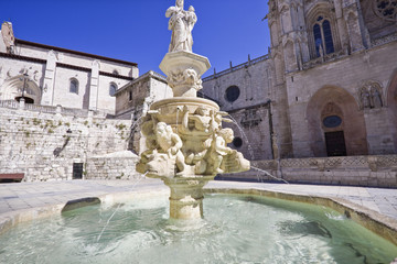Plaza en Burgos