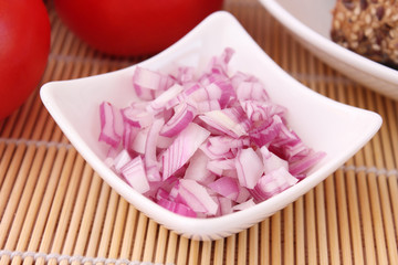 Rote Zwiebeln