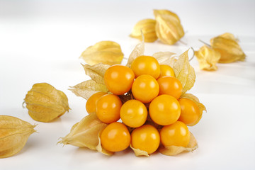 A bunch of orange physalis (Selective Focus)