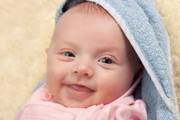 Little Baby Girl Portrait