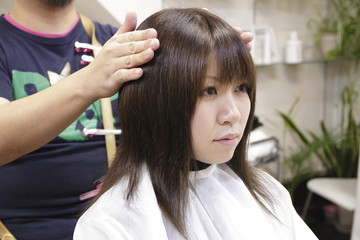 Naklejka premium 女性