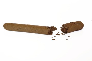 broken cigar