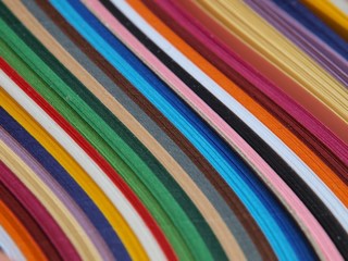 Papierstreifen Wellen