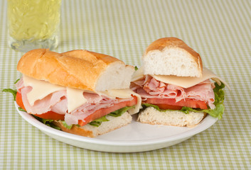Ham and Cheese Sandwich