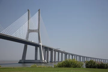 Rollo ohne bohren Ponte Vasco da Gama Vasco da Gama bridge in Lisbon, Portugal