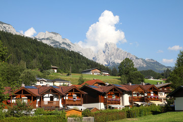 Alpine town - Annaperg am Lammertal, Austria