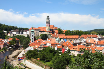 Obraz premium Cesky Krumlov, Czech Republic