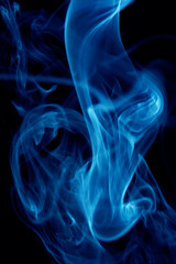 Abstract background of beautiful Blue Smoke