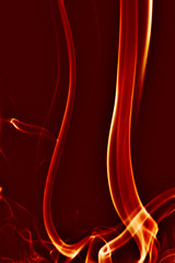 Abstract background of beautiful color smoke waves.