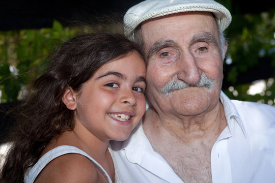 Avec mon papi